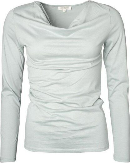 Alma & Lovis Langarmshirt mit Wasserfallausschnitt | Cascade Shirt