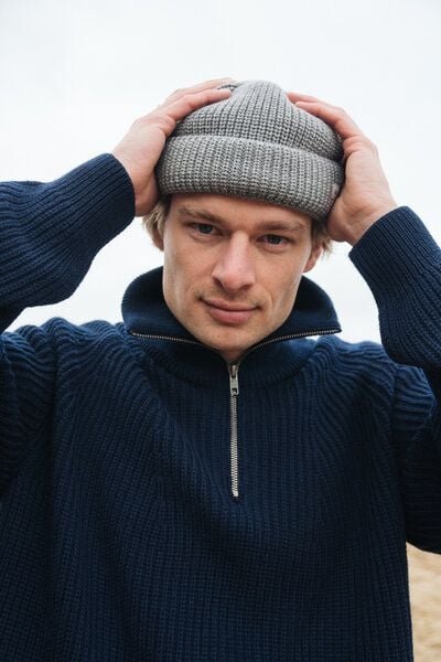 Troyer (Herren) aus 100% Merinowolle (GOTS) von SALZWASSER