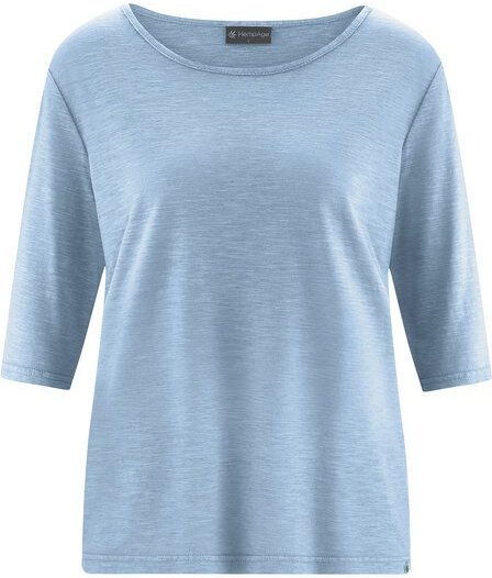 Hempage Damen Halbarm T-Shirt Hanf/Biobaumwolle