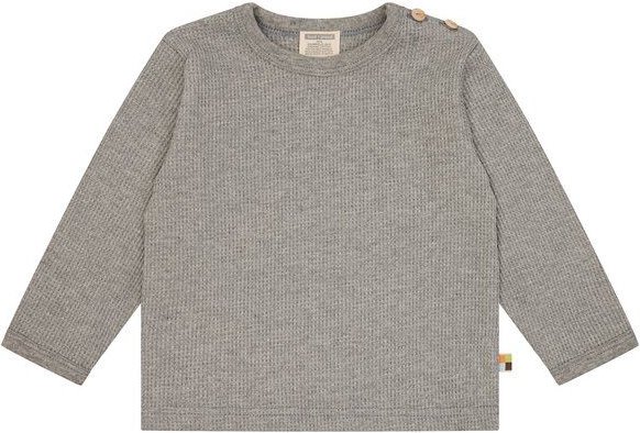 loud + proud Babys & Kinder Shirt in Waffelstruktur, GOTS-zertifiziert