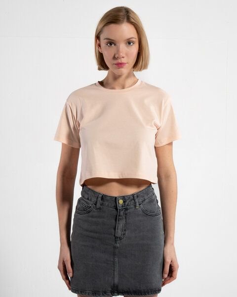 GORG Damen Cropped-T-Shirt aus Bio-Baumwolle