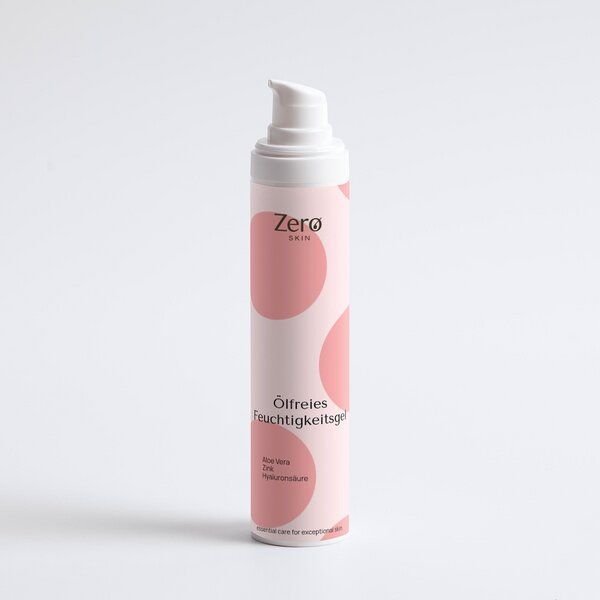 Zero Skin Ölfreies Feuchtigkeitsgel - Leichte Hydration & frisches Hautgefühl - 50 ml