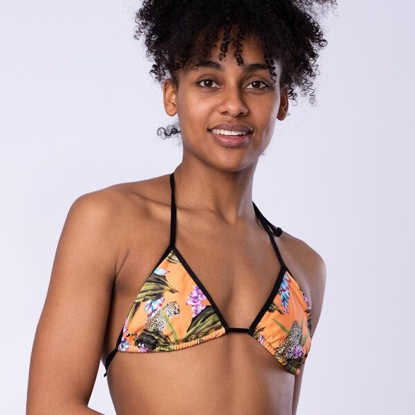 Flying Love Birds "Exotic Orange" - Triangel Bikini Top