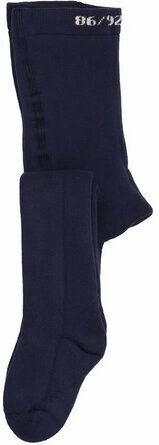 Baby Fleece-Socken Bio-Baumwolle GOTS navy, kuschelige Wintersocken für Babys & Kleinkinder, weich gefüttert, wärmend, r...