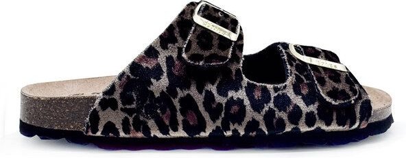 Vegane "thies ® Rec Velvet Leo Sandale" aus rec. PES