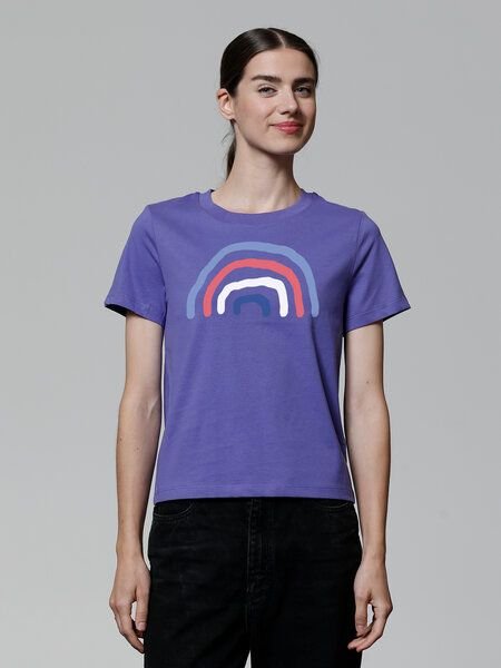 watapparel T-Shirt Frauen Regenbogen