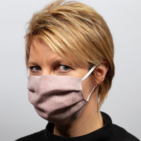 nahtur-design Alltagsmaske aus Bioleinen