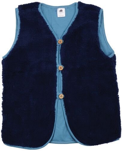 Walkiddy Navy Fleece-Fleece Vest