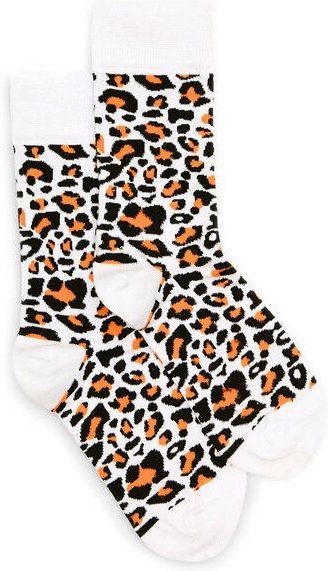 Natural Vibes Leoparden Socken Bio GOTS | Bunte Socken | Herren Damen Socken