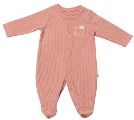 Biorganic Waffle Smile Baby Strampler