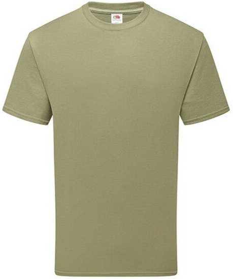 Fruit of the Loom Unisex T-Shirt mit Rundhals aus Bio - Baumwolle 15 Farben bis Größe 3XL