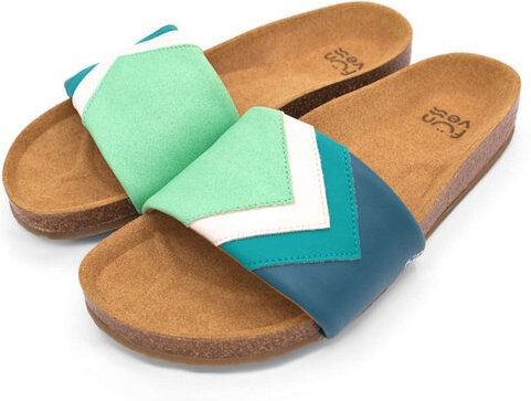 Fünve Vegane Slides mit Fußbett | Herren