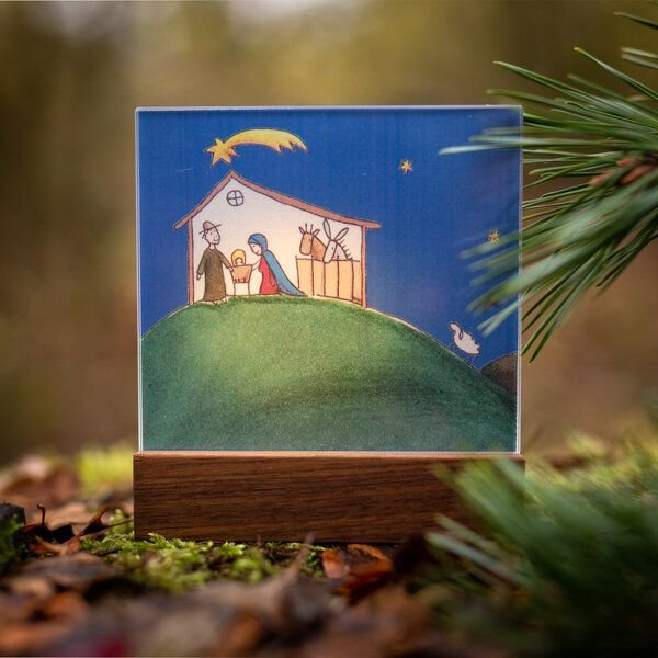 klotzaufklotz Weihnachtskrippe Mini Landschaft