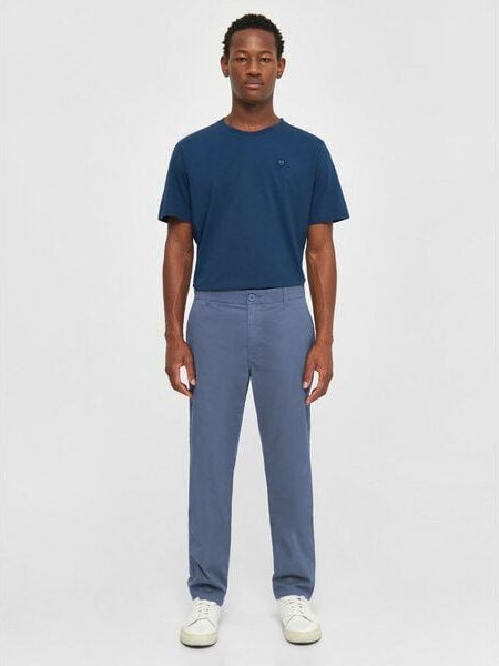 KnowledgeCotton Apparel Chinohose POPLIN CHUCK aus Bio-Baumwolle