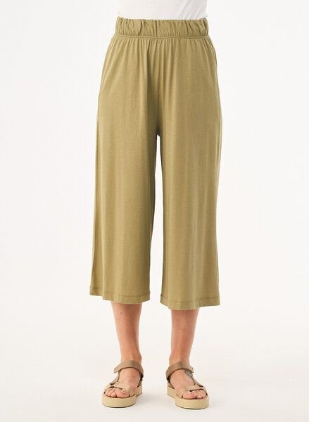 ORGANICATION Jerseyhose aus TENCEL Lyocell und Bio-Baumwolle in 3/4-Länge