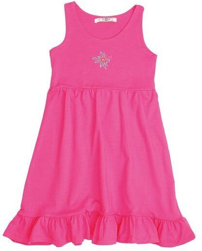 Cotokids Mädchen Kleid – Pink, ärmellos, locker & bequem, sommerlich | von Walkiddy
