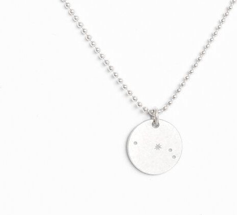 renna deluxe Sternzeichen Kette Silber