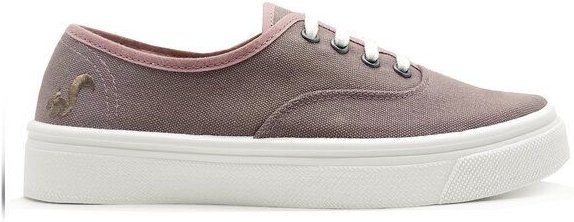 Veganer Sneaker "thies ® Natural Dye Plim" aus Biobaumwolle