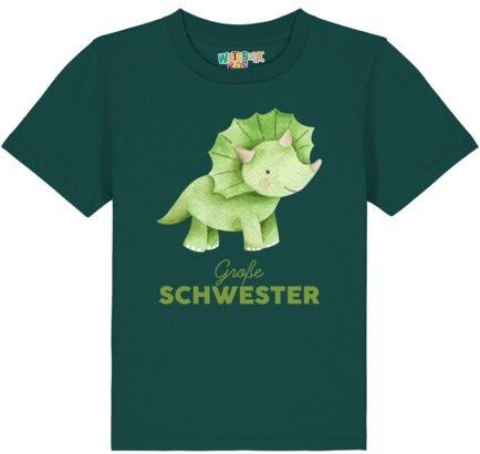 Thumbnail - watabout.kids T-Shirt Kinder Dinosaurier 01 Große Schwester