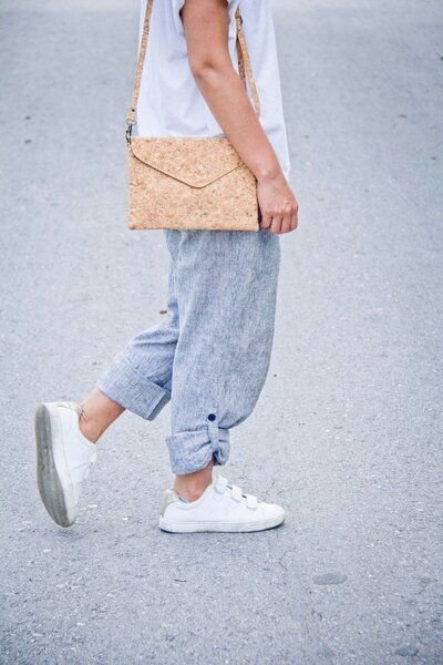 BY COPALA Handtasche - Vegan, Brieftasche aus recyclebarem Kork