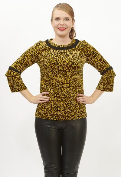 number K Damen Langarmshirt "SIX" Leo