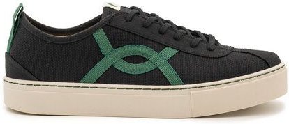 Vesica Piscis Footwear KAFKA BLACK SNEAKER OF RECYCLED COTTON