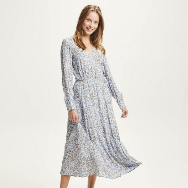 KnowledgeCotton Apparel Wickelkleid FLOWER aus Lenzing EcoVero