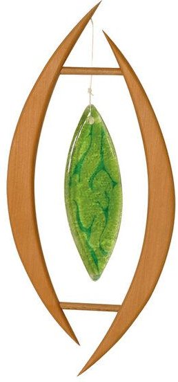 Mitienda Shop Fensterschmuck Oliva mit grünem Glasstein