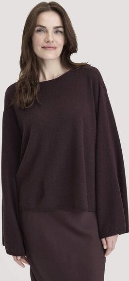 hessnatur Strick Pullover Oversize aus Bio-Merinowolle mit Cashmere