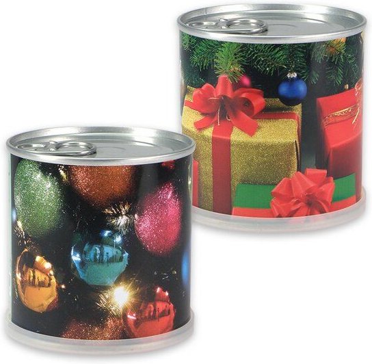 Blumen in der Dose Set Weihnachten - 2x x-mas Deco von MacFlowers