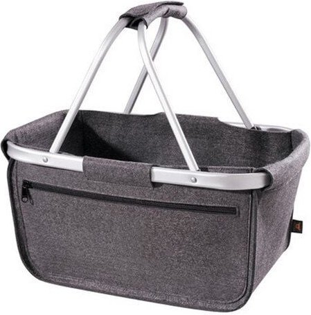 Halfar Faltbarer Einkaufskorb Meliert Filz