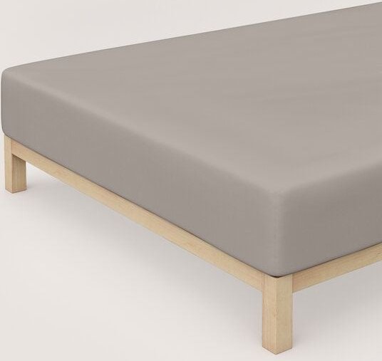 Thumbnail - Schlafgut Boxspring Spannbettlaken Pure 95% Biobaumwolle, 5% Elasthan - Matratzenhöhe bis 40cm