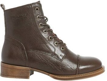 Thumbnail - Ten Points gefütterte Schnürstiefel, Pandora Boots, vegetabil gegerbtes Leder