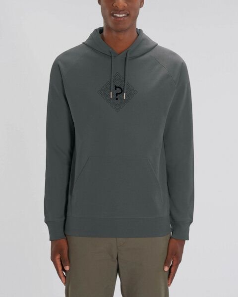Human Family Bio Herren Hoodie "Reaper - Geometric Questionmark" in 5 Farben