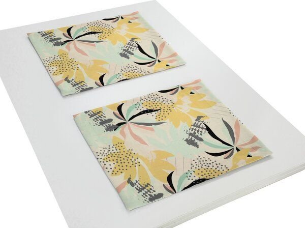 Thumbnail - Nature by Adam Tischset 2er Pack aus 100% Bio-Baumwolle - Made in Germany - Jungle