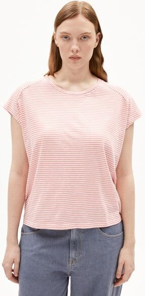 Thumbnail - ARMEDANGELS ONELIAA LOVELY STRIPES Damen T-Shirt aus Bio-Baumwolle