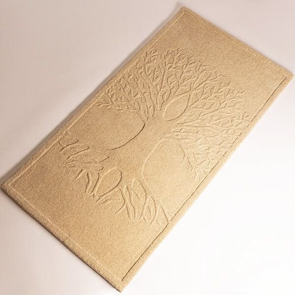 LivingDesigns Handgetufteter Teppich Läufer Lebensbaum