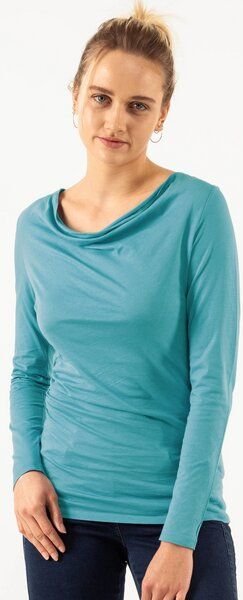 Alma & Lovis Langarmshirt mit Wasserfallausschnitt | Cascade Shirt