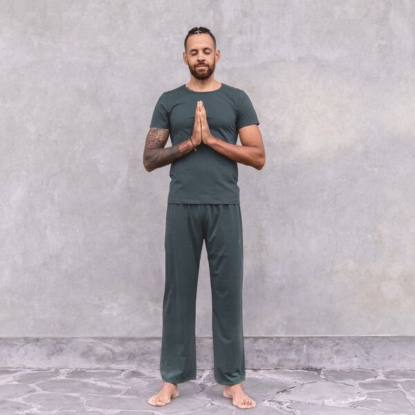 Jaya CARLOS - Männer - Hose für Yoga und Freizeit aus Biobaumwolle