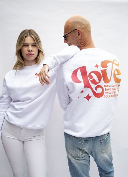 SPARKLES OF LIGHT Unisex Sweatshirt | LOVE CONNECTS