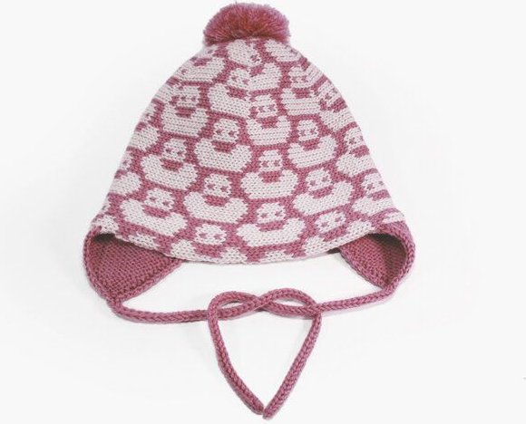 vincente Mütze mit weißen Enten