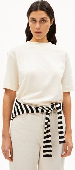 ARMEDANGELS TARJAA Damen Heavyweight T-Shirt aus recyceltem Baumwoll Mix