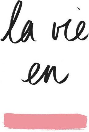 Photocircle Poster / Leinwandbild - La vie en rose