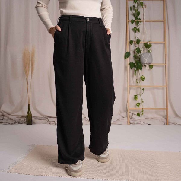 Vresh Clothing Vilissa - Wide-Leg Hose aus TENCEL (TM) Lyocell