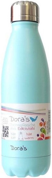 Dora's 0,75l Thermosflasche Edelstahl - verschiedene Farben
