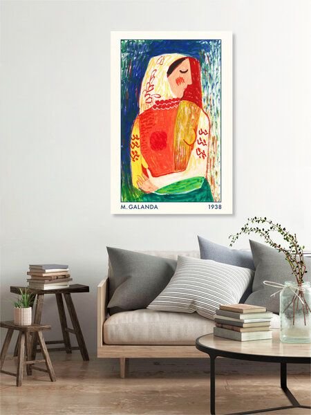 Photocircle Wandbild / Kunstdruck / Poster / Leinwand - Mikuláš Galanda: Frau