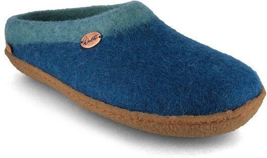 WoolFit Sherpa Barfuß-Hausschuhe unisex Filz-Pantoffeln mit Naturgummisohle, nachhaltig aus 100% Wolle