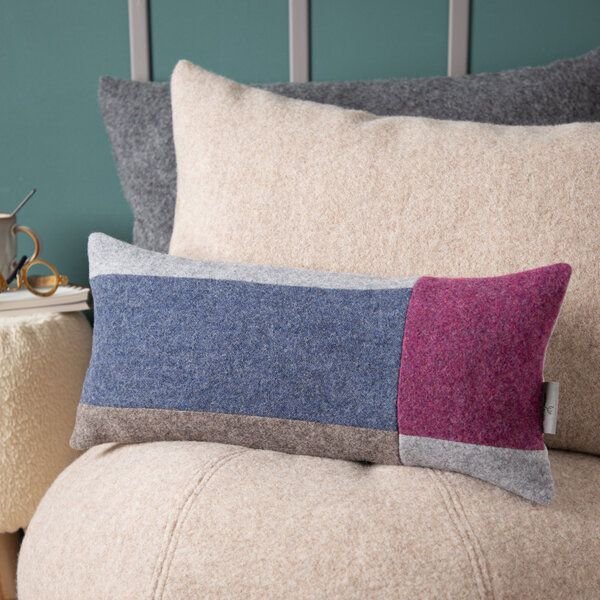 nahtur-design Rückenkissen mit Wollefüllung | Rückenstützkissen