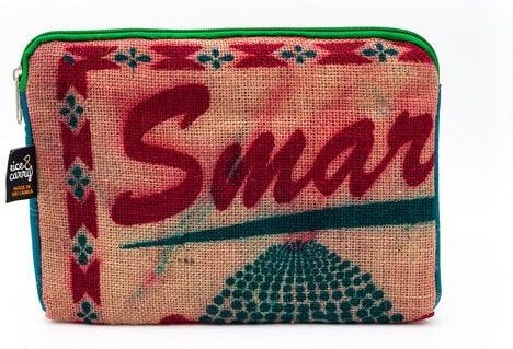 Rice&Carry RICE & CARRY Laptop Tasche aus Jute, in verschiedenen Größen erhältlich