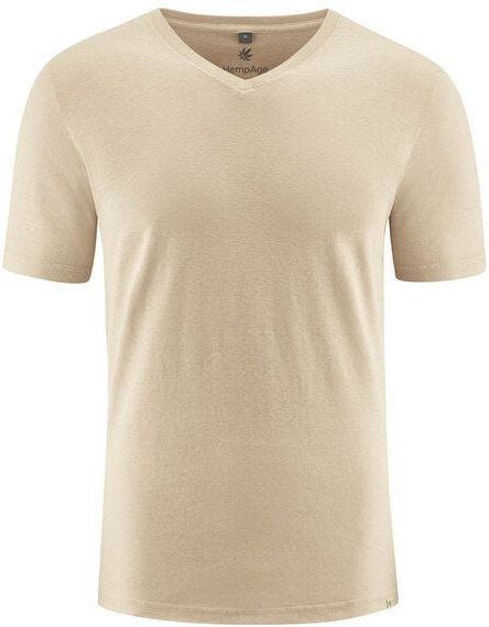 HempAge V-Kragen T-Shirt Hanf/Biobaumwolle